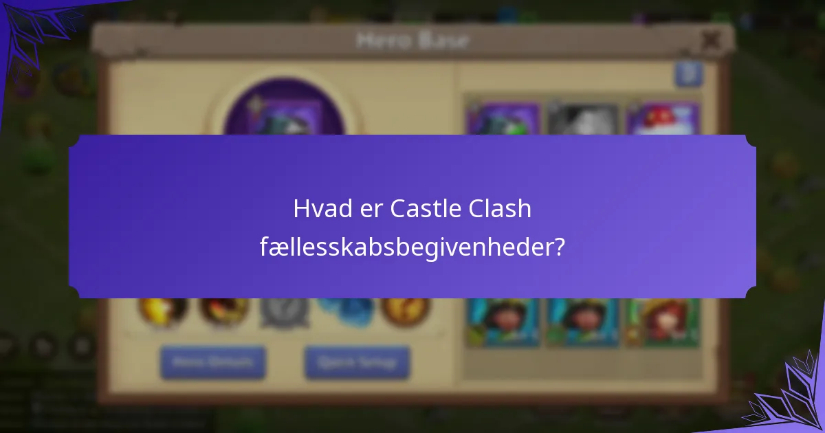 Hvordan fungerer Castle Clash giveaways?