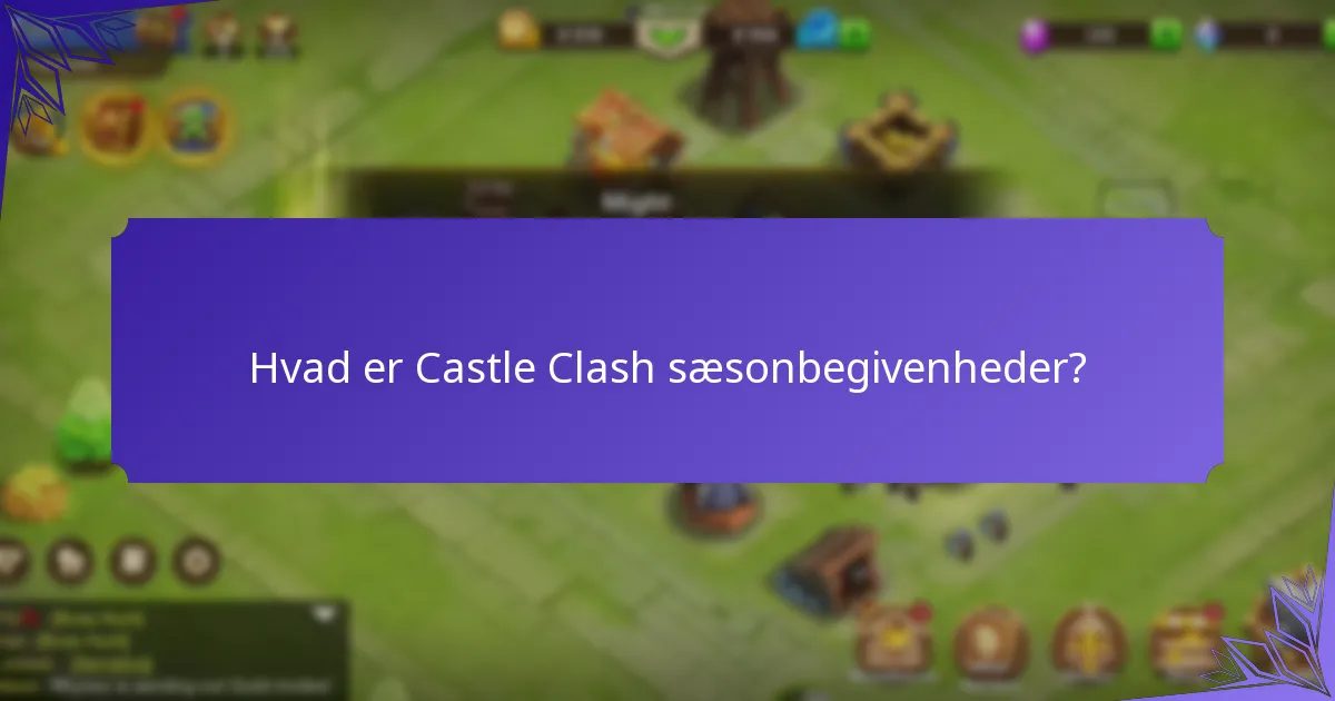 Hvad er milepælspræmierne i Castle Clash-begivenheder?