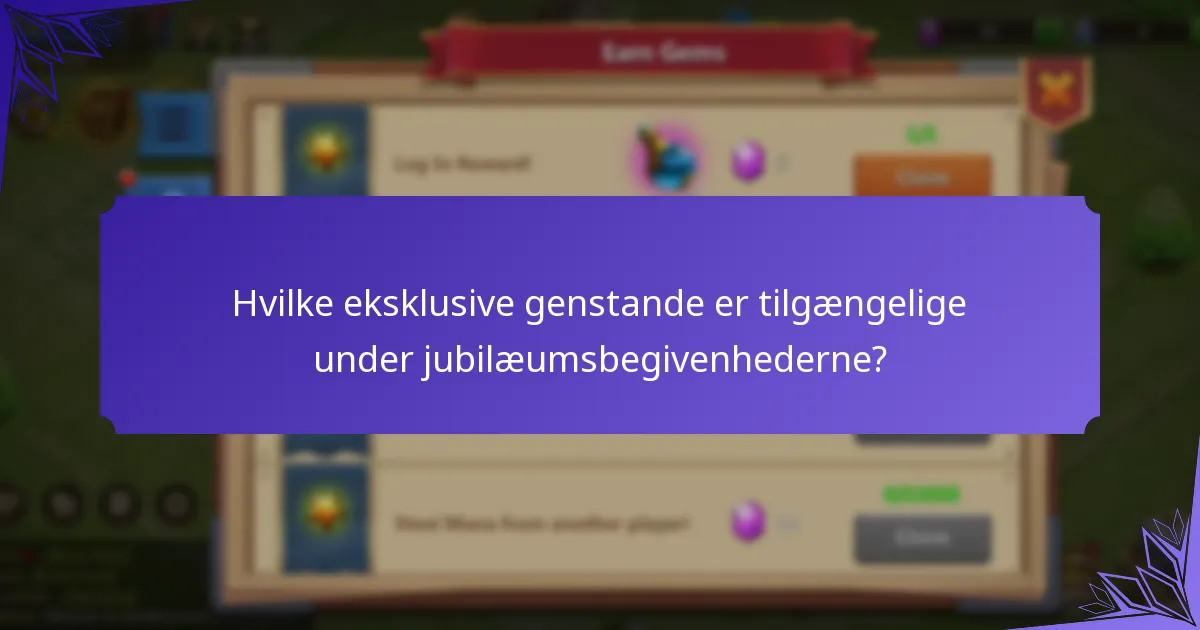 Hvordan kan spillere deltage i jubilæumsbegivenhederne?
