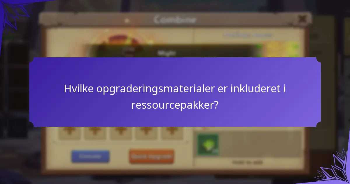 Hvordan køber jeg ressourcepakker i Castle Clash?