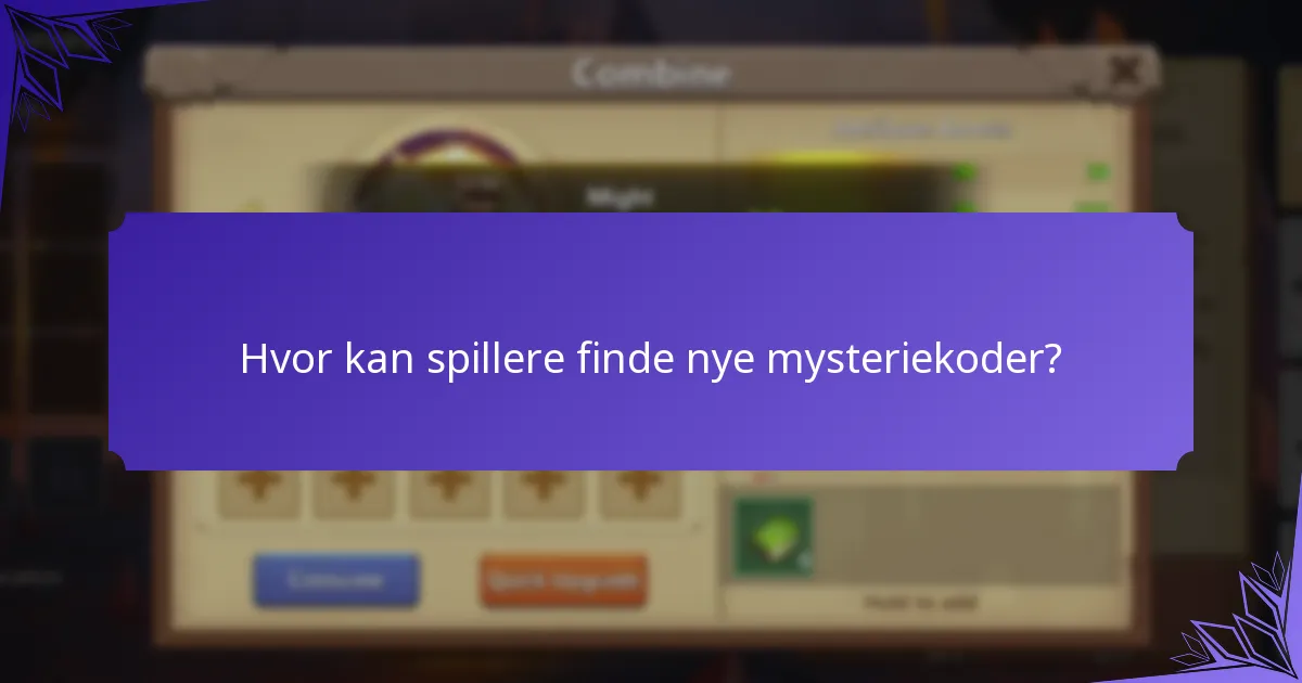 Hvordan sammenlignes forskellige mysteriekoder i værdi?